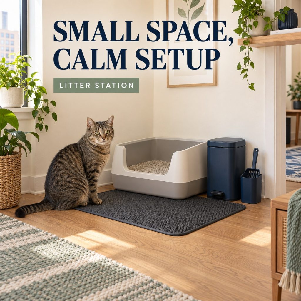 How to Set Up a Litter Box in a Small Apartment